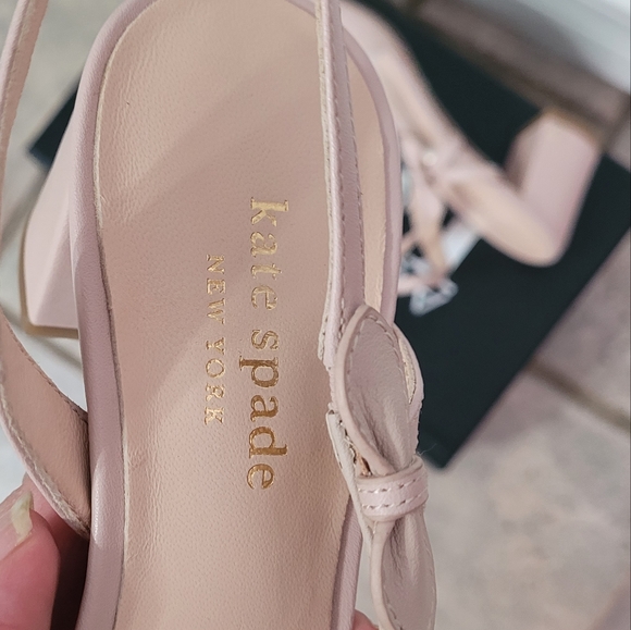 🤑SOLD🤑Kate Spade Mae Patent Leather Slingback Pumps/Shoes - Picture 8 of 12
